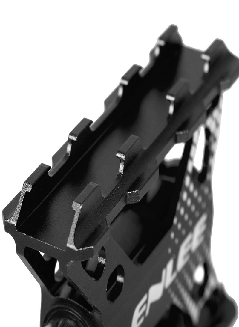 إنلي دواسات الدراجات القابلة للطي، دواسات الدراجات المسطحة المصنوعة من سبائك الألومنيوم، دواسات الدراجات الجبلية، دواسات ركوب الدراجات - Image 5