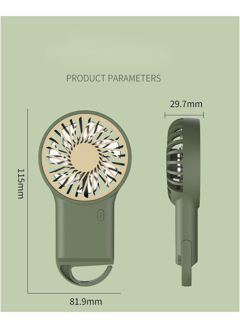 Loquat Handheld USB Rechargeable Small Fan - Image 4