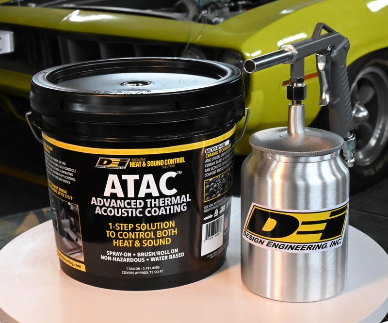 Design Engineering - ATAC Advanced Thermal Acoustic Coating - 1 Gallon | 2-in-1 Sound & Heat Barrier for Car Insulation | Sound Deadening Spray/Roll On - Image 4