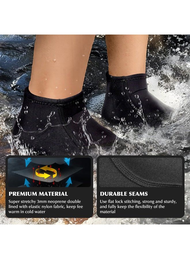 Yakevo Neoprene socks, Water Socks 3 mm Diving Socks Booties for Outdoor Water Sports - Image 5