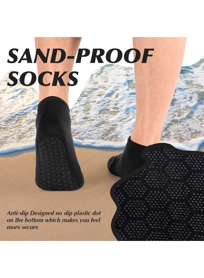 Yakevo Neoprene socks, Water Socks 3 mm Diving Socks Booties for Outdoor Water Sports - Image 2