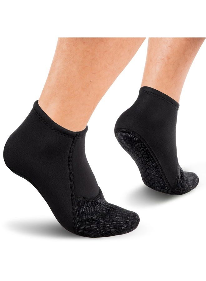Yakevo Neoprene socks, Water Socks 3 mm Diving Socks Booties for Outdoor Water Sports - Image 1