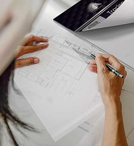 MyArtscape Tracing Paper Pad - 33lb - 9" x 12" - 150 Transparent Sheets - Artist Quality - High Transparency - Professional Art Supplies - Image 3