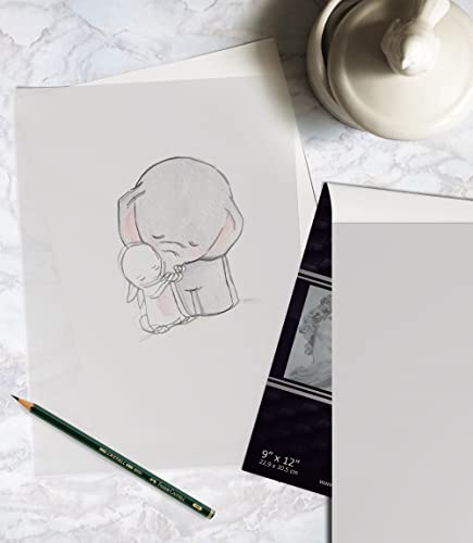 MyArtscape Tracing Paper Pad - 33lb - 9" x 12" - 150 Transparent Sheets - Artist Quality - High Transparency - Professional Art Supplies - Image 5