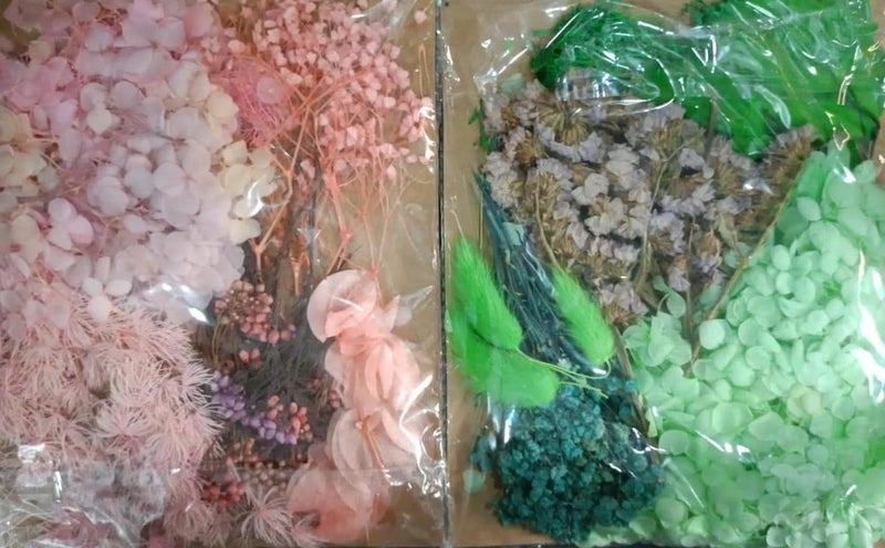 BRIGHTAIL INFRA Natural Real Dried Flowers for Art Craft Mixed and Multicolor for Soap, Candle, Scrapbook, DIY, Resin Jewellery, Pendant- [1 Random Pack] - Image 2