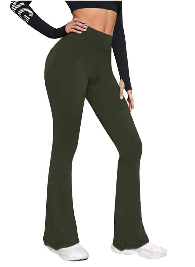 Nileton High Waist Sportswear Leggings Pants Wide Leg  - Image 1