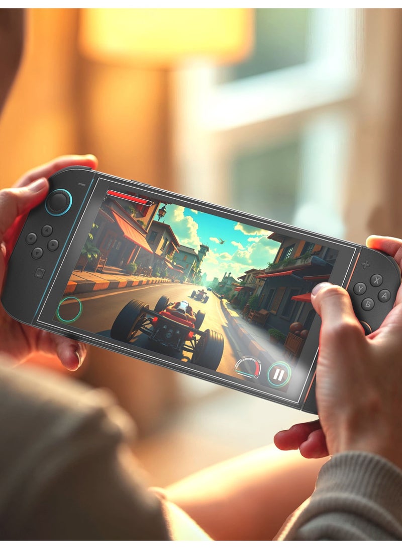 AMAZINGthing Nintendo Switch 2 Radix Clear Glass Screen Protector - Ultra Clarity  - Image 5
