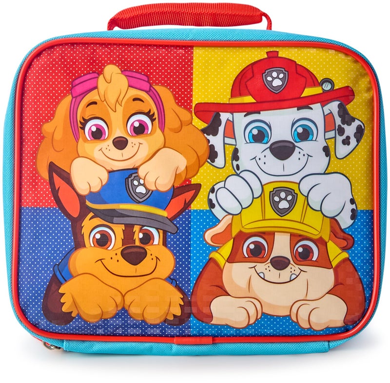 Fast Forward Paw Patrol Kids Lunch Box Insulated Lunch Bag Lunch Box Kids Girls Boys School Preschool Elementary Picnic Size One Size Paw RedYellow - Image 2