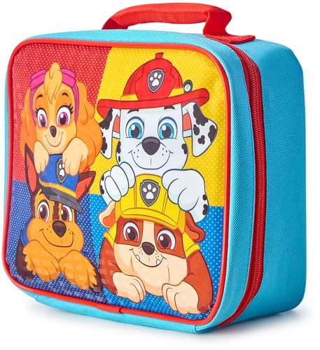 Fast Forward Paw Patrol Kids Lunch Box Insulated Lunch Bag Lunch Box Kids Girls Boys School Preschool Elementary Picnic Size One Size Paw RedYellow - Image 3