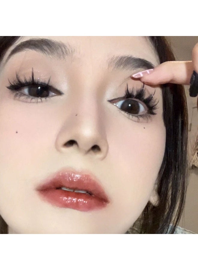 رموش عنقودية "الأنمي" الطبيعية | مظهر سبايكي خفيف وكثيف لعيون ساحرة (DIY Eyelashes) - Image 3