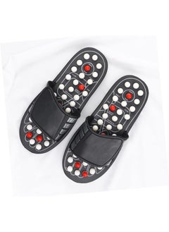 Generic 1 Pair Rotating Reflex Massage Slippers - Arch Pain Relief Foot Massager Shoes with Magnetic Therapy (Size 44-45)  - Image 4