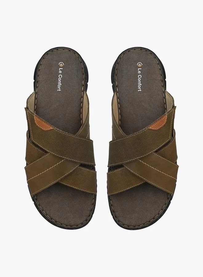 لو كونفورت Men Slip-On Comfort Sandals