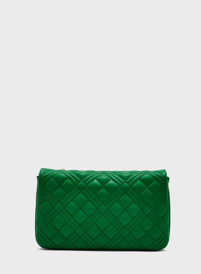 Love Moschino Flap Over Clutch