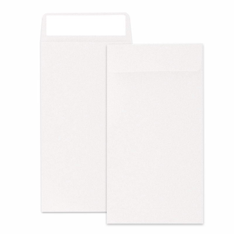 Cash Envelopes 3.5 X 6.5 Inches 100 Pcs Self-Sealing Design - High Capacity Thick Paper Small Envelopes for Mailing Cash Management Gift Giving Small Item Storage - Image 1