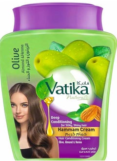 Vatika Hammam Cream Olive & Almond & Henna 900 GM