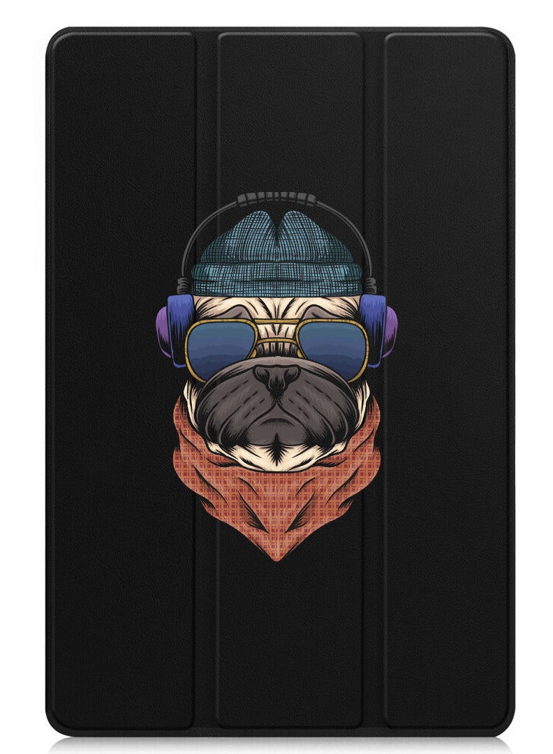 Theodor Protective Flip Case For Xiaomi Redmi Pad Pro (2024) With Trifold Stand Auto Wake Sleep Shockproof Cover swag bull dog - Image 1
