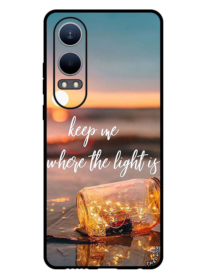 Theodor Protective Case Anti Scratch Shock Proof Bumper Cover For OnePlus Nord CE4 Lite Keep Me Where The Light - Image 1