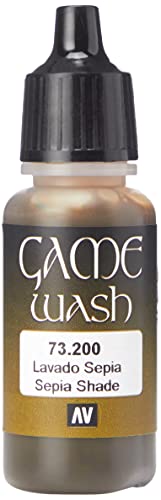 Vallejo Sepia Wash, 0.57 Fl Oz (Pack of 1) (VJ73200) - Image 5