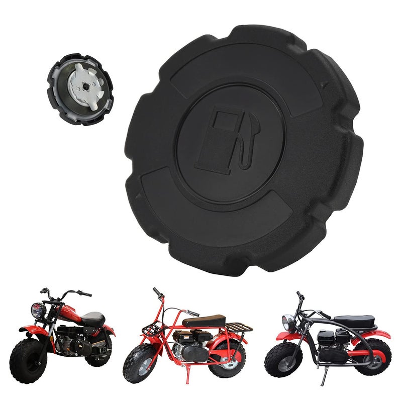 Funparts Gas Fuel Tank Cap for CT200U BT200X CT200UEX Predator 212cc Baja MB165 MB200 Engine GX160 GX200 37mm 168F RT200 196cc Mini Bike Go Kart Black - Image 3