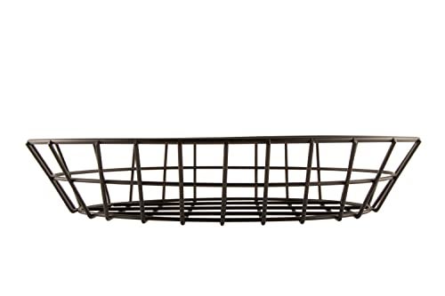 GET 430188 12 x 825 Oval Basket 2 Clipper Mill Iron Powder Coated - Image 3