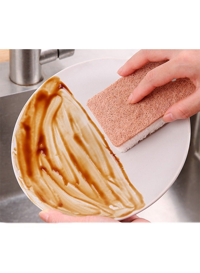 Dual Sided Cleaning Sponges, Kitchen Dishes Sponge, Non-Scratch Scrub Sponges for Household, Bathroom 6 Pack  - Image 2