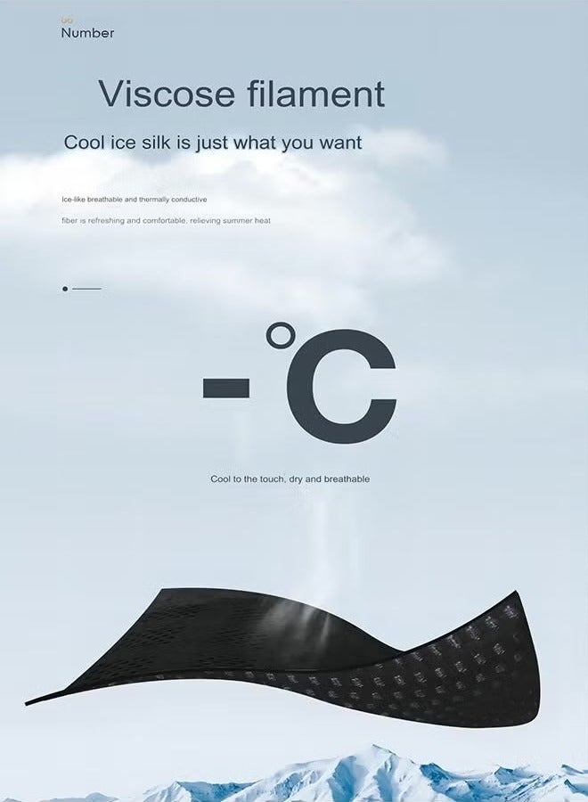 REXCHI Summer Outdoor Anti-UV Dust-Proof Neck Scarf Mask Scarf Protective Neck Cover Mask, Men's And Women's Cool Sports Cover, Cycling Mask Outdoor Sun Protection And Anti-UV Mask - Image 5