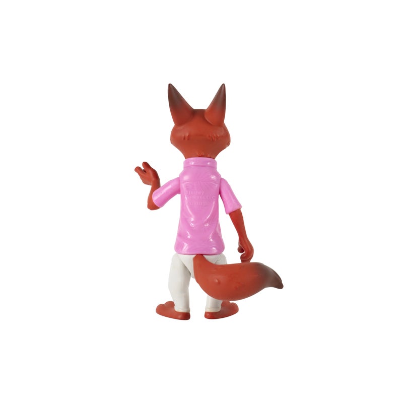 Disney Zootropolis 2 Collectible Figure 2-in-1 Pack - Nick Wilde & Nibbles Maplestick 3-Inches | Zootopia 2 Mystery Tails Collection | Character Figure | Gift for Kids and Collectors! - Image 4