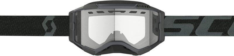 Scott Fury Adult Snowmobile Goggles - Black/Clear/One Size - Image 2