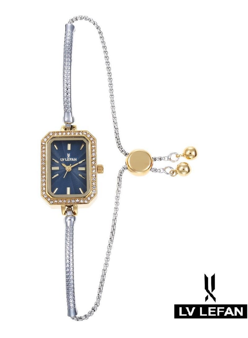 ساعه نسائيه من لف ليفان جديده وجذابه