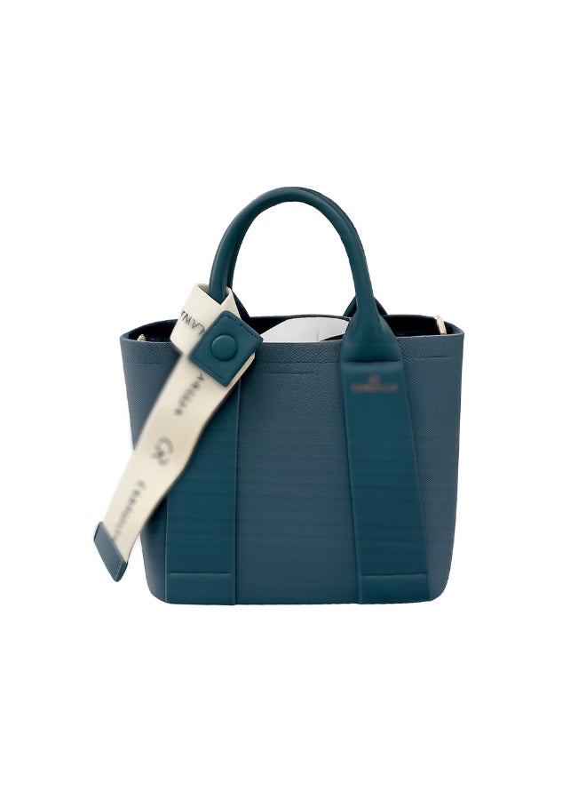Women's Hana Mini Tote Bag, tylish Waterproof Nylon Ladies Hand Bag Purse Zipper Foldable Handbag Folding Beach Travel Bag for Work, Shopping, Travel - Image 1