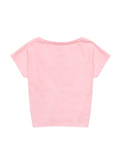 MINOTI Kids Girls Tie front T-shirt  - Image 2