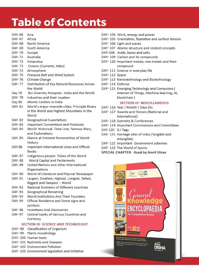 General Knowledge Encyclopaedia for Competitive Ex - Image 4