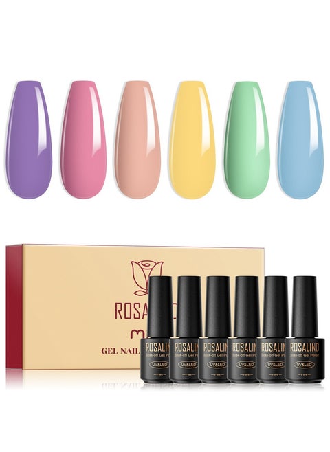 6-Piece Nail Polish Gel Nail Polish Set