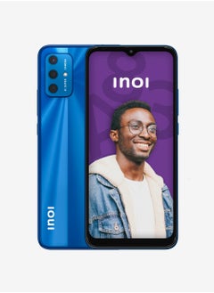 INOI A83, 4G LTE, Octacore 6GB RAM + 128GB, 6.5” IPS HD+ Display, 48MP Rear Camera, Blue, Middle East Version  - Image 1
