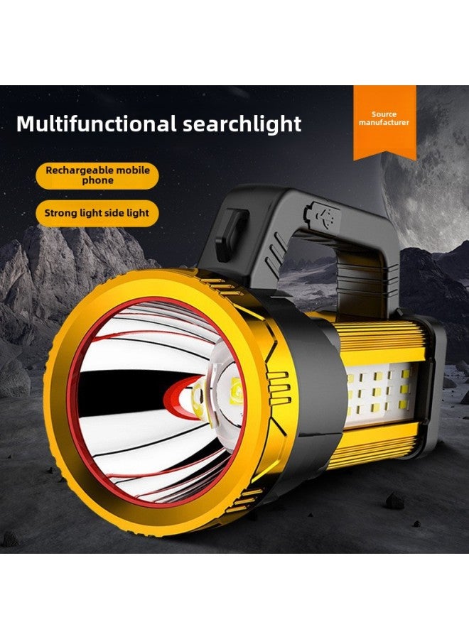 LED High-power Flashlight Outdoor Charging Super Bright Long-range Multifunctional Household Portable Searchlight Wholesale-Color:X507-32 Wick - Image 2