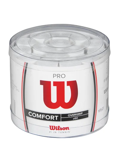 Wilson Pro 60 Pack Overgrip Set - White