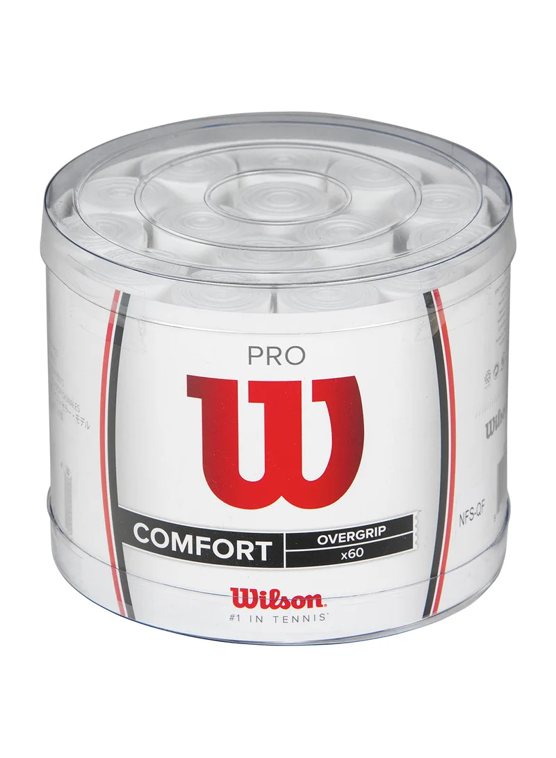 Wilson Pro 60 Pack Overgrip Set - White