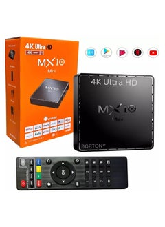 MX Android TV Box MX10 Mini 4K Ultra HD  - Image 1