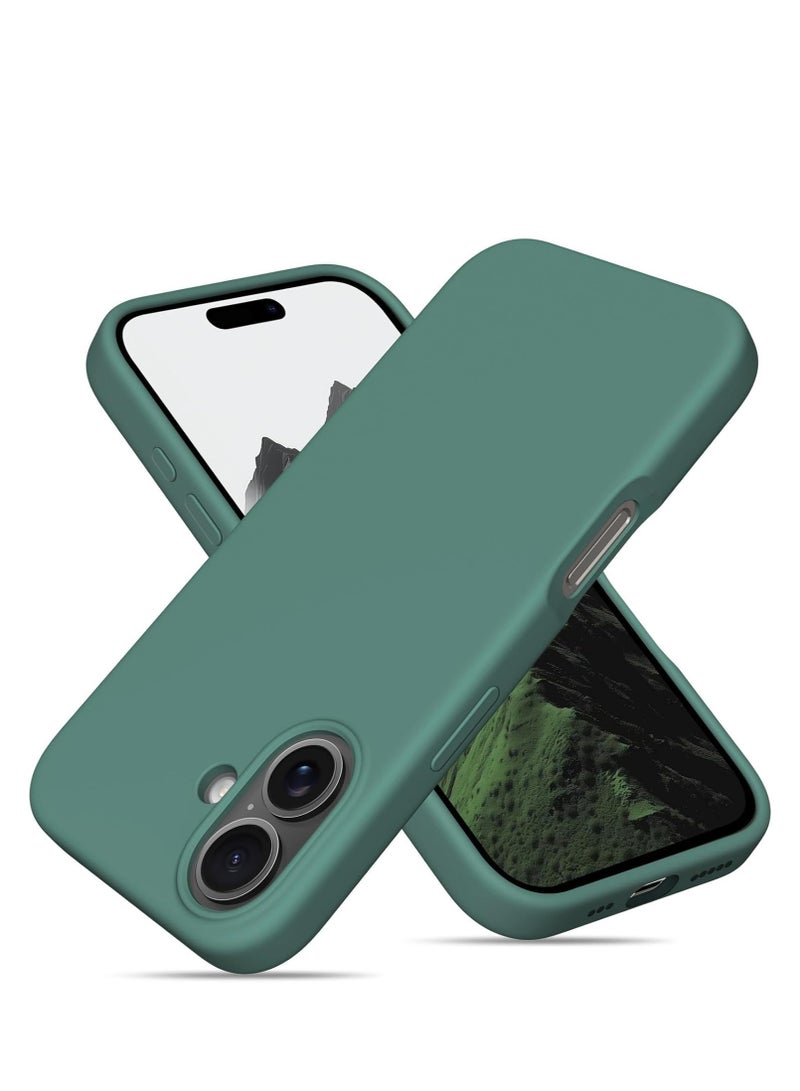 JAJEEK Case Compatible with iPhone 16 Plus Liquid Soft Silicone iPhone 16 Plus Cover with Inside Microfiber Lining Shockproof Gel Rubber Phone Case for iPhone 16 Plus 6.7inch – Durable, Lightweight, and Stylish Protection - Image 1
