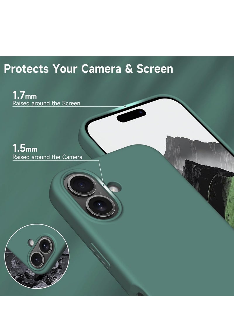 JAJEEK Case Compatible with iPhone 16 Plus Liquid Soft Silicone iPhone 16 Plus Cover with Inside Microfiber Lining Shockproof Gel Rubber Phone Case for iPhone 16 Plus 6.7inch – Durable, Lightweight, and Stylish Protection - Image 3