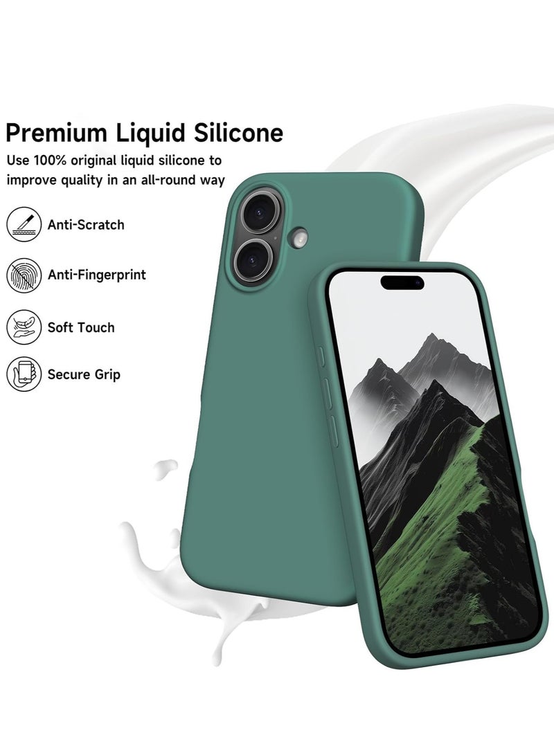 JAJEEK Case Compatible with iPhone 16 Plus Liquid Soft Silicone iPhone 16 Plus Cover with Inside Microfiber Lining Shockproof Gel Rubber Phone Case for iPhone 16 Plus 6.7inch – Durable, Lightweight, and Stylish Protection - Image 4
