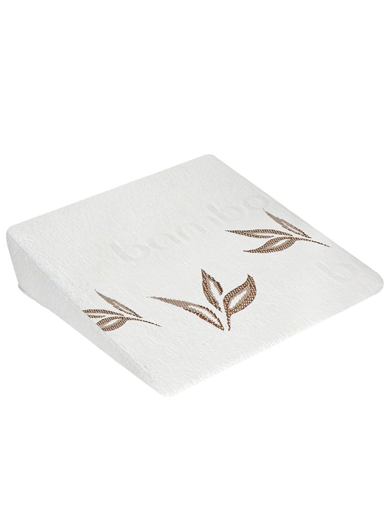 Moon Pregnancy Wedge Pillow- Bamboo Rayon Fabric-35x35x10 cm - Image 1