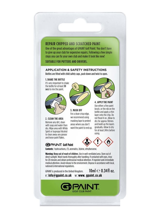G-Paint GPaint Golf Club Paint - TaylorMade Spider Tour RED Touch Up Paint- Customize or Repair Your Putter - 10ml Bottle - Fix Chips & Scratches - TaylorMade Touch Up Paint - Image 2