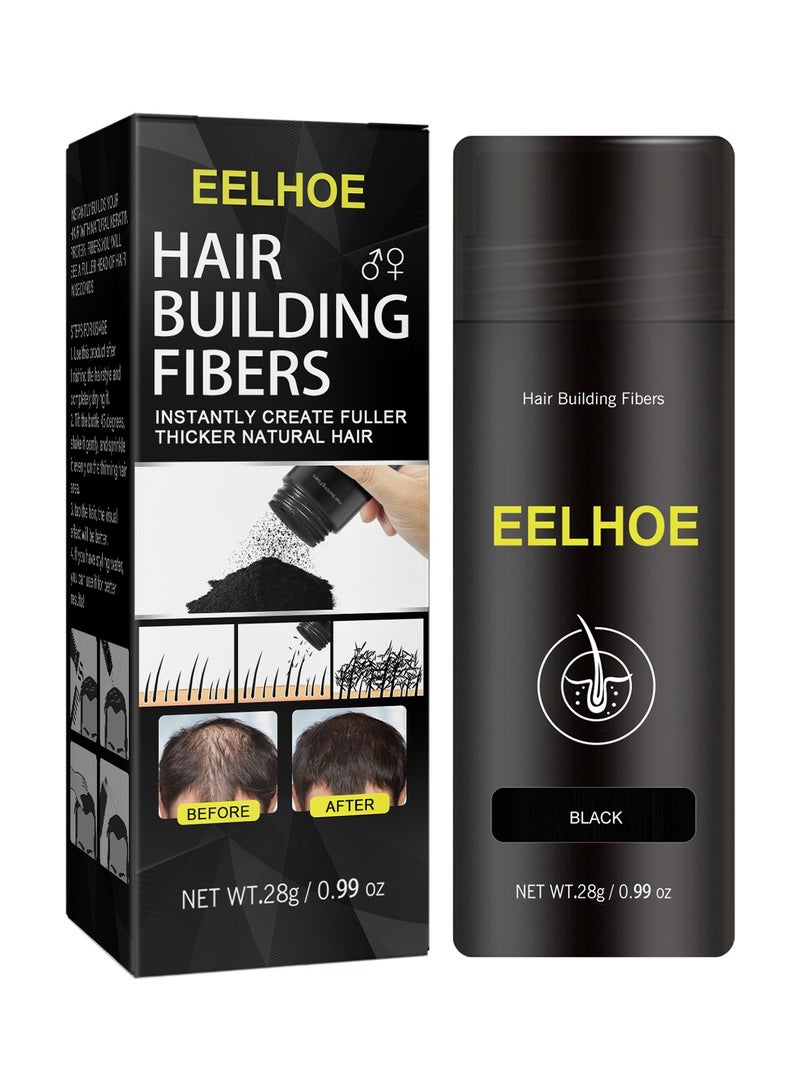 EELHOE Hair Fiber Powder – Volume-Enhancing Powder for Thinning Hair and Hairline Coverage - Image 1