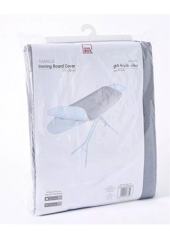 هوم بوكس غطاء طاولة الكي مقاوم للحريق من Camille مع رباط - Image 3