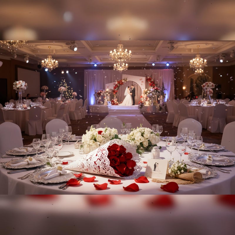 LJY 100 Pieces Off-White Lace Rectangle Paper Doilies Cake Packaging Pads Wedding Tableware Decoration (8" x 12") - Image 4