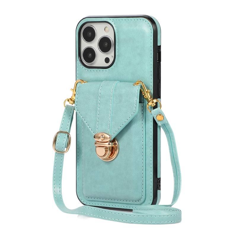 iPhone 17 Case TPU Scratch Resistant for 17 Air 17 Pro 17 Pro Max with Card Holder and Kickstand in Green - Image 1