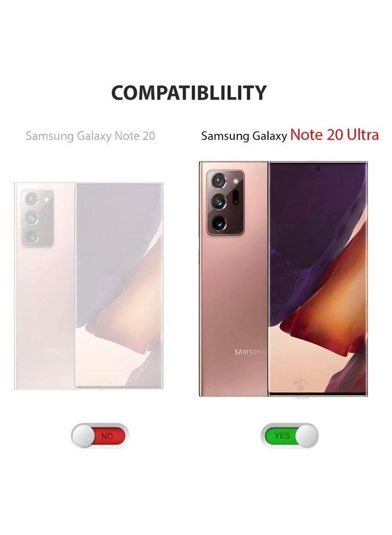 Samsung Note 20 Ultra Case Liquid Silicone Soft Microfiber Lining Phone Case cover - Image 2