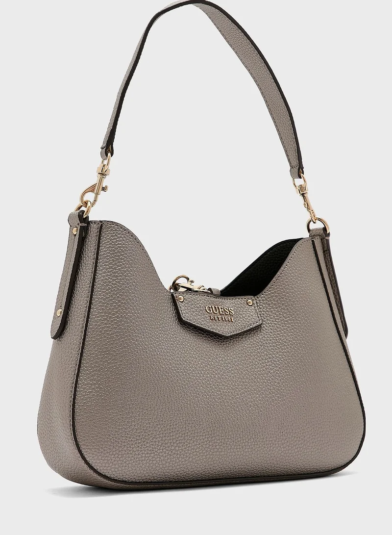 GUESS Eco Brenton Logo Hobo Bag