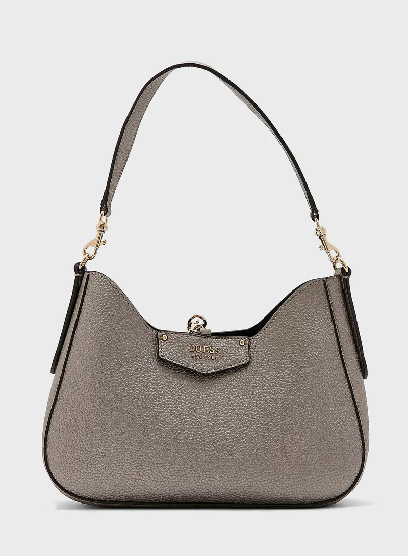 GUESS Eco Brenton Logo Hobo Bag